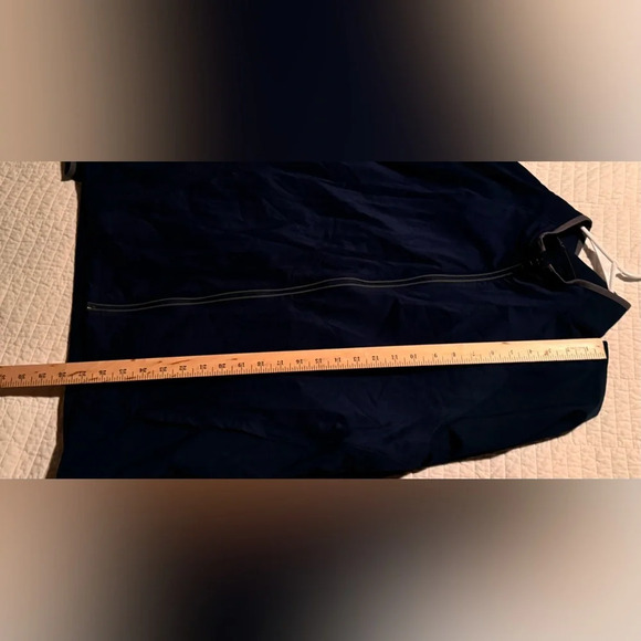 Under Armour Navy Gray Golf Jacket Men’s Black Storm Zipper Sz L - Picture 13 of 13